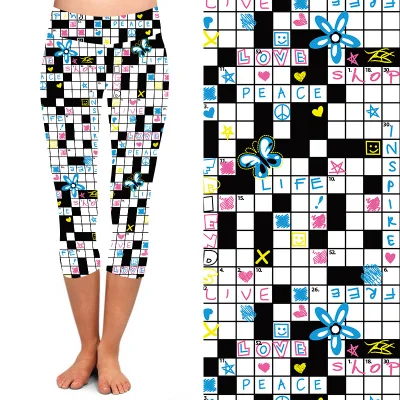 24/7 Capri Leggings – Crossword Mania