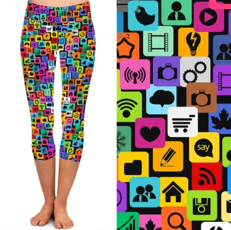 24/7 Capri Leggings – Media Mania