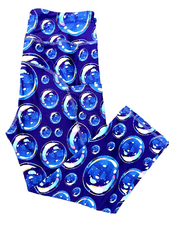 SCULPT Yoga Capri Leggings - Bubbles!