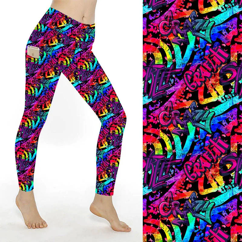 SCULPT Yoga Leggings- Piece of Art