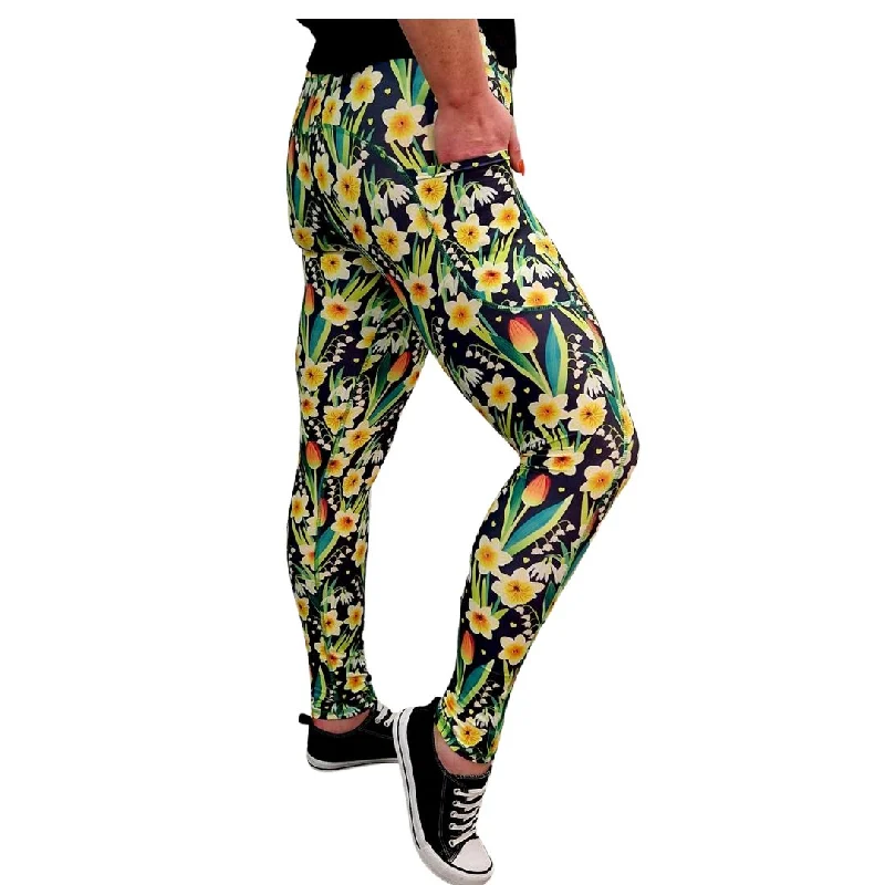 SCULPT Yoga Leggings- Springtime Bloom