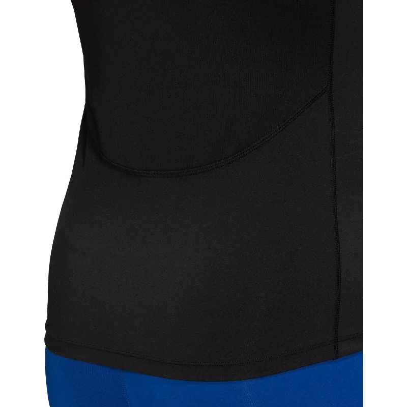 adidas Tech Fit Short Sleeve Mens Training Top - Black