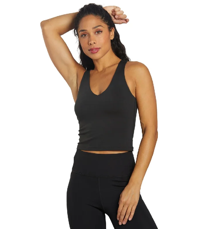 Girlfriend Collective FLOAT Zoe Superstrech Tank Black