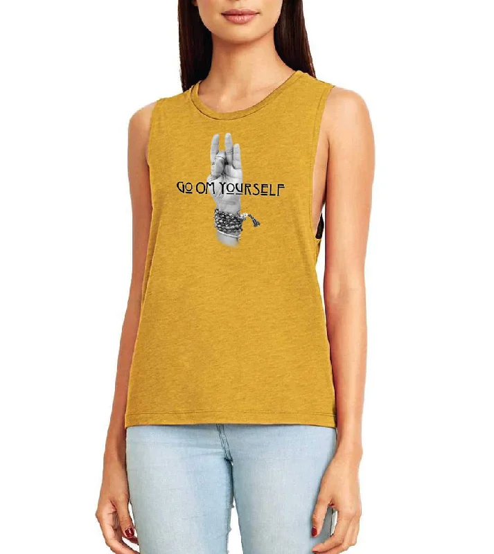 Mudra Mantra - Yoga Tank Top - Go OM Yourself