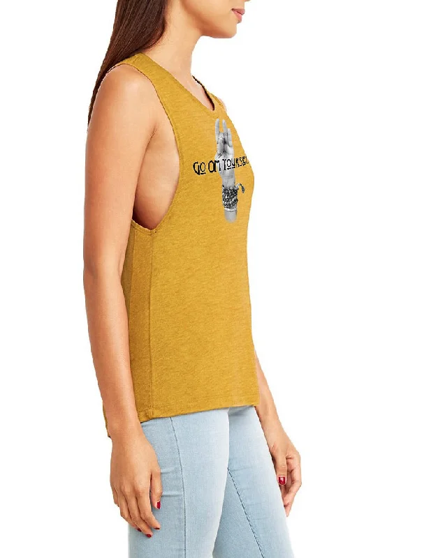 Mudra Mantra - Yoga Tank Top - Go OM Yourself