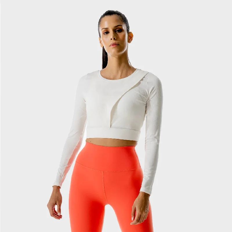 LAB360° Wrap Top - Whisper White