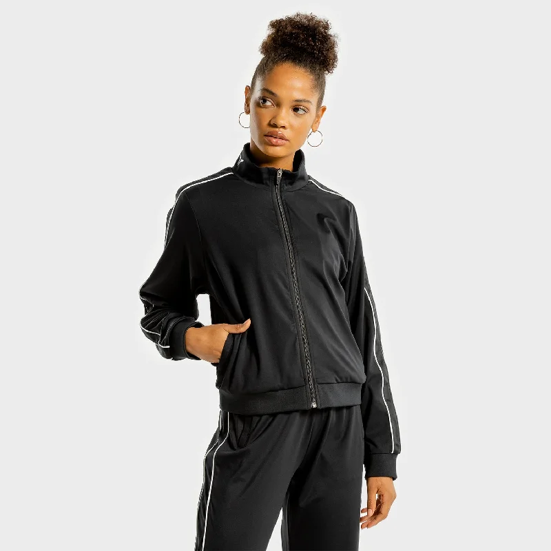 Noor Track Top - Onyx