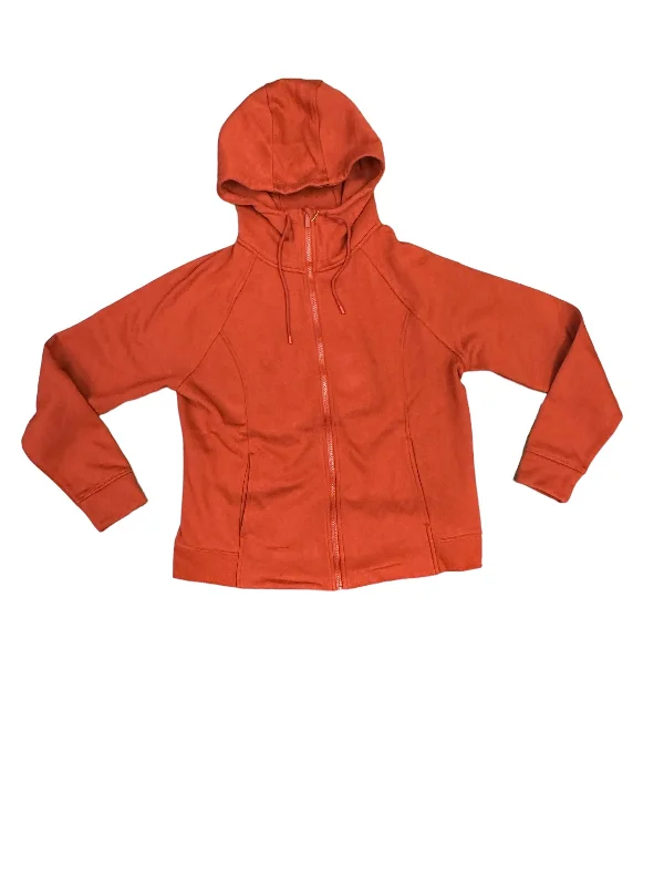 Orange & Red Athletic Fleece All In Motion, Size L