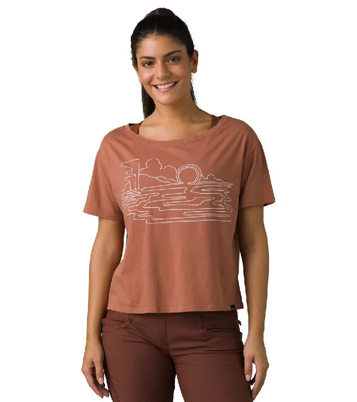 prAna Organic Graphic Tee Terra One Line