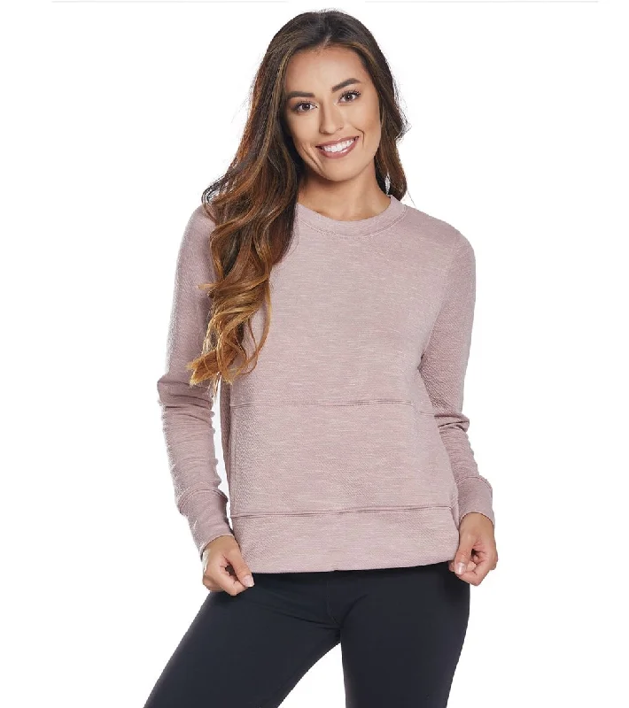 prAna Sunrise Sweatshirt Light Mauve