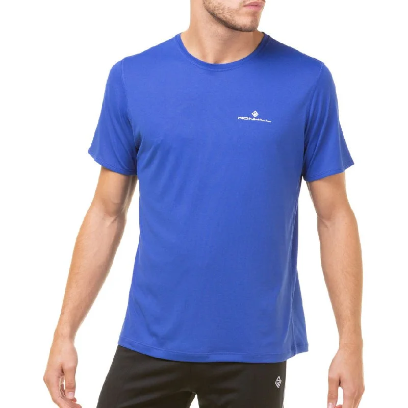 Ronhill Core Short Sleeve Mens Running Top - Blue