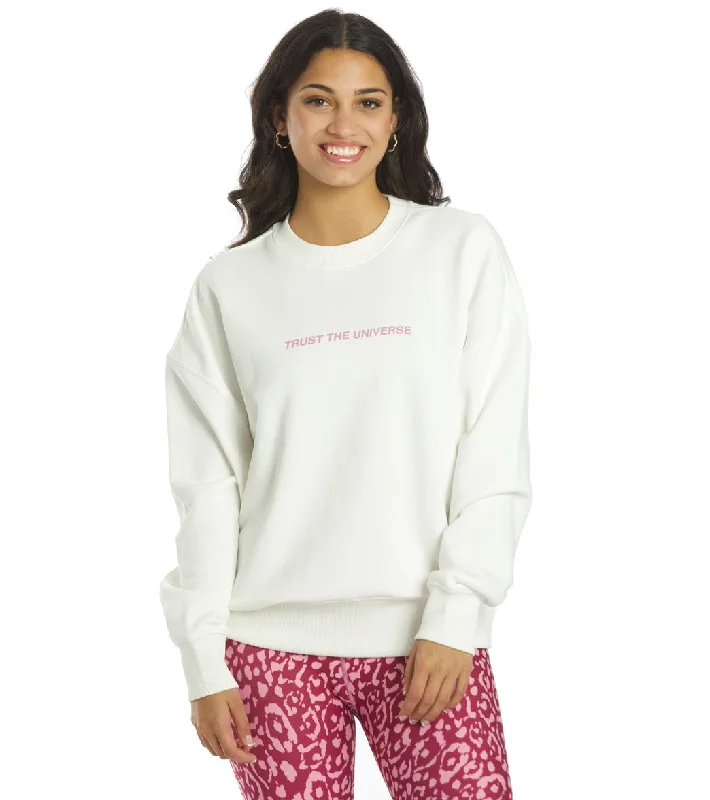 Spiritual Gangster Universe Relaxed Crewneck Pullover