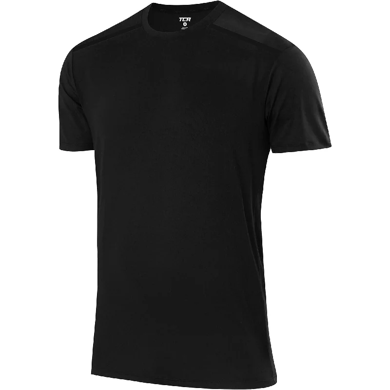 TCA Radius Short Sleeve Mens Running Top - Black