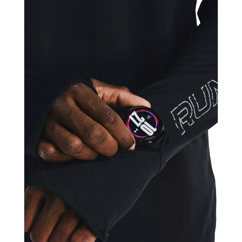 Under Armour OutRun The Cold Long Sleeve Mens Running Top - Black