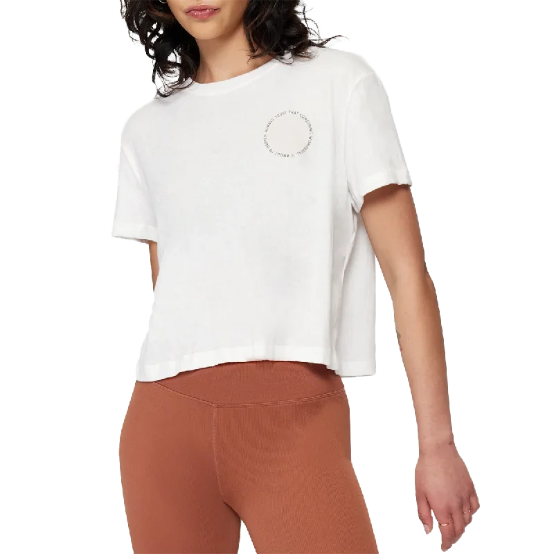 Women's Always Trust Crop Tee