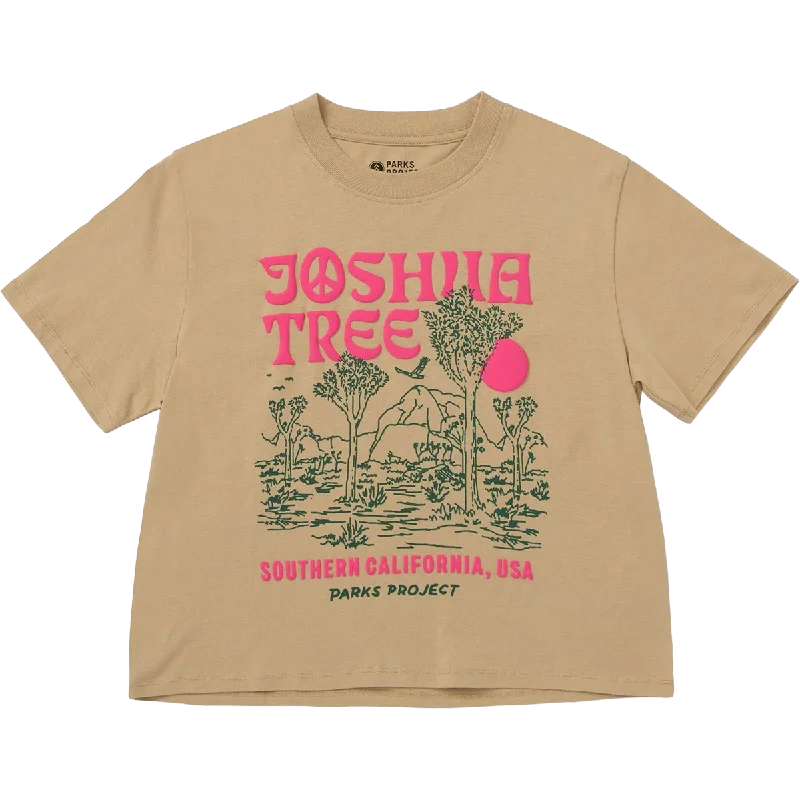 Women's Joshua Tree Puff Print Boxy Tee