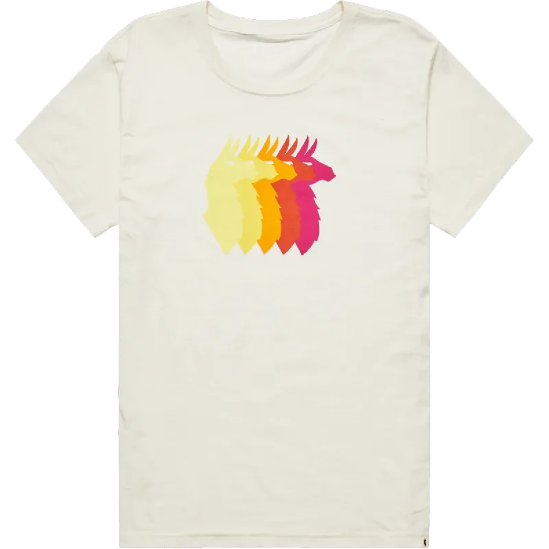 Women's Llama Sequence Organic T Shirt