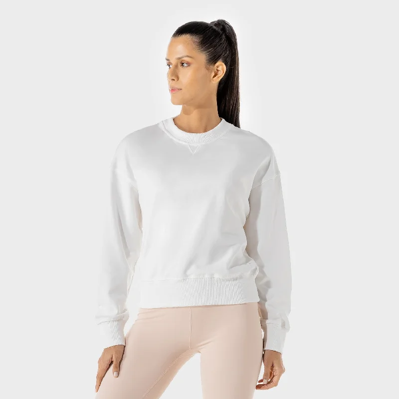 Women's Fitness - Sweatshirt - Blanc De Blanc