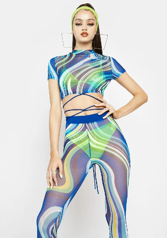 Astral Projection Mesh Pants Set