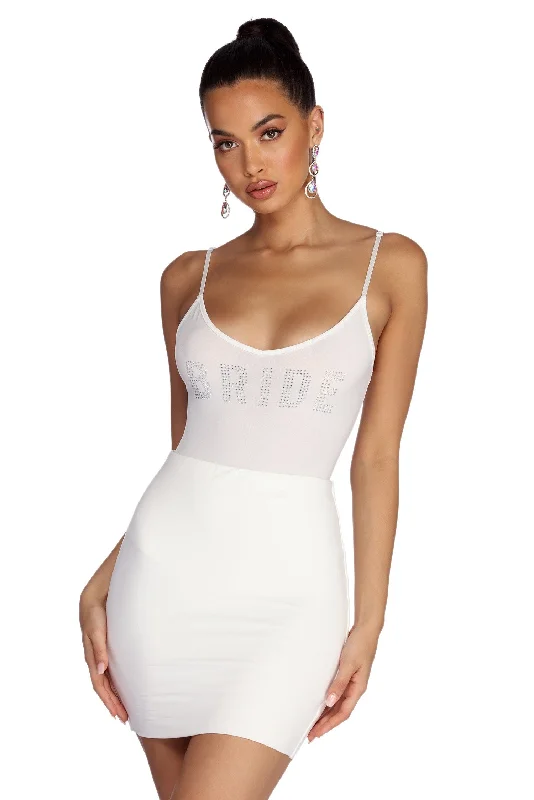 Bride Heat Stone Bodysuit