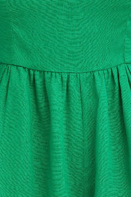 Green Playsuit Short Sleeve