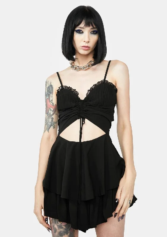 Memorable Desires Cut Out Romper