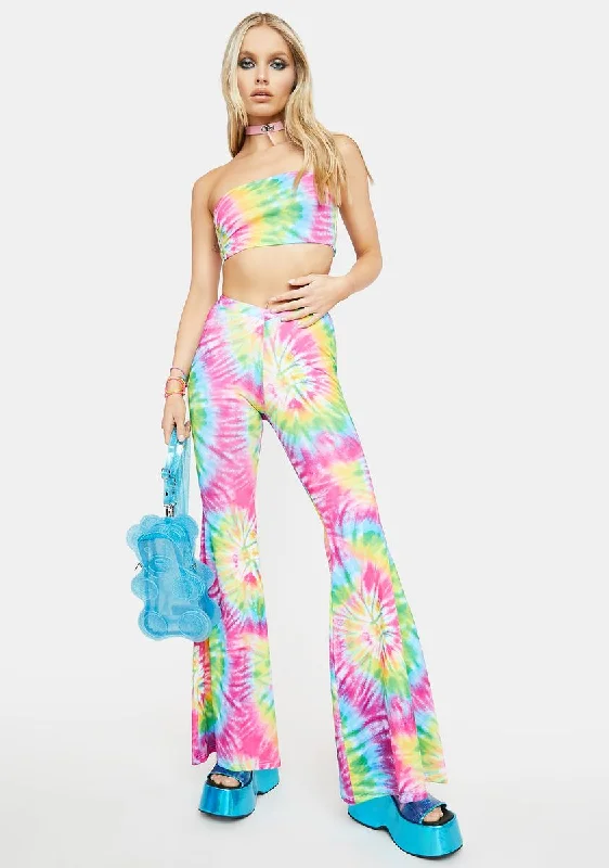 Prismatic Dream Bell Bottoms Set