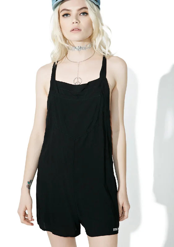 Short Overall Romper