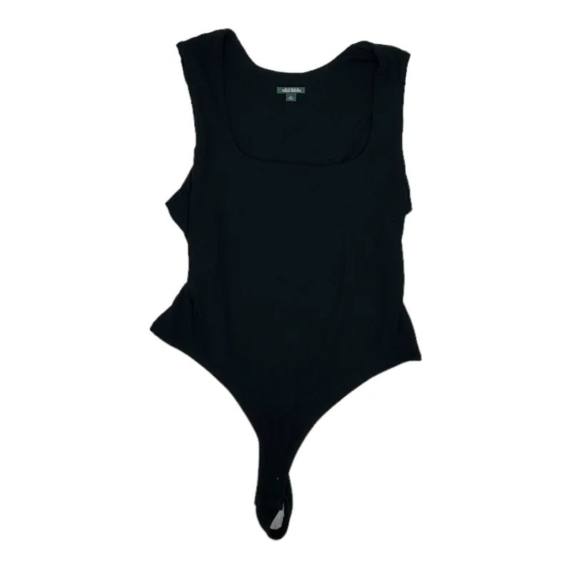 BLACK BODYSUIT by WILD FABLE Size:XL