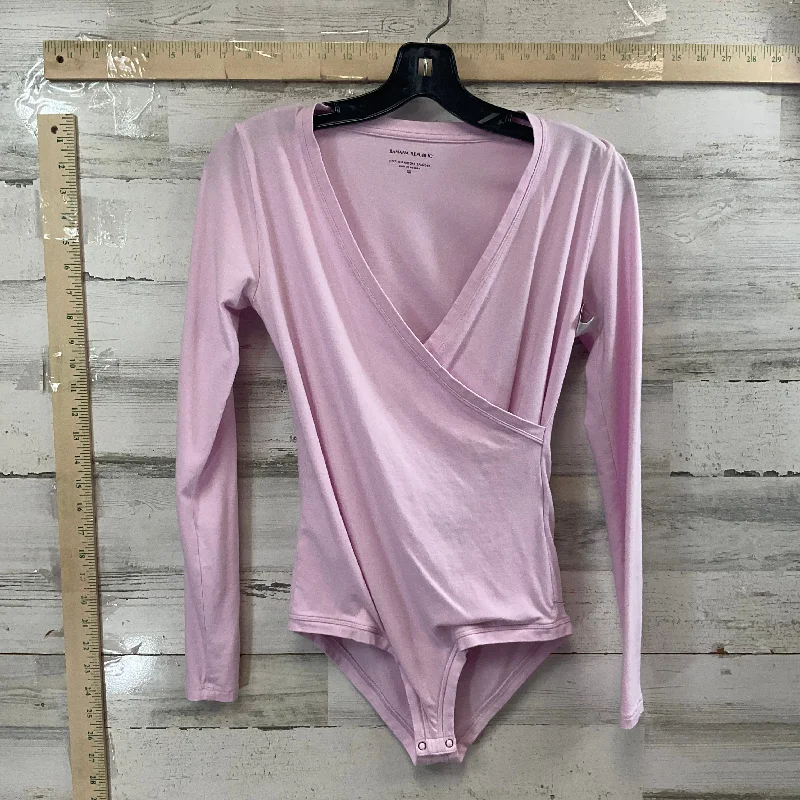 Bodysuit By Banana Republic In Pink, Size: Xs