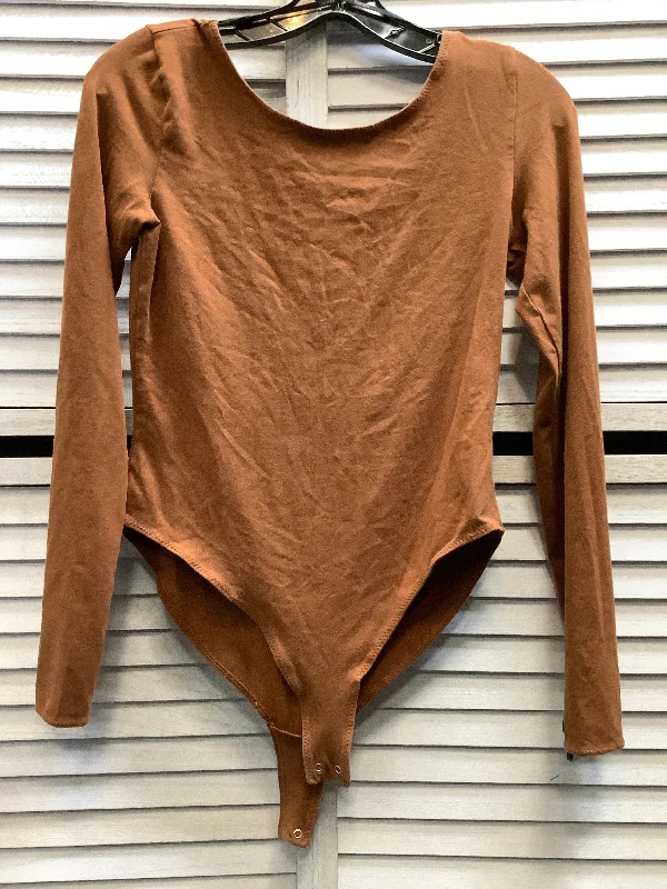 Bodysuit By Forever 21 In Brown, Size: L