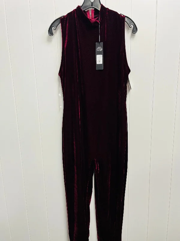 Jumpsuit By Fashion Nova In Red, Size: M