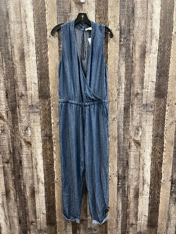 Jumpsuit By Love Stitch In Blue Denim, Size: M