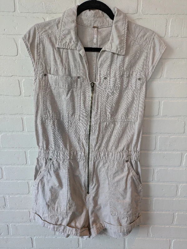 Romper By Free People In Tan, Size: S