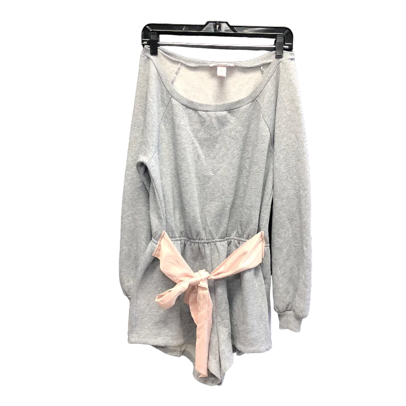 Romper By Victorias Secret In Grey, Size: M