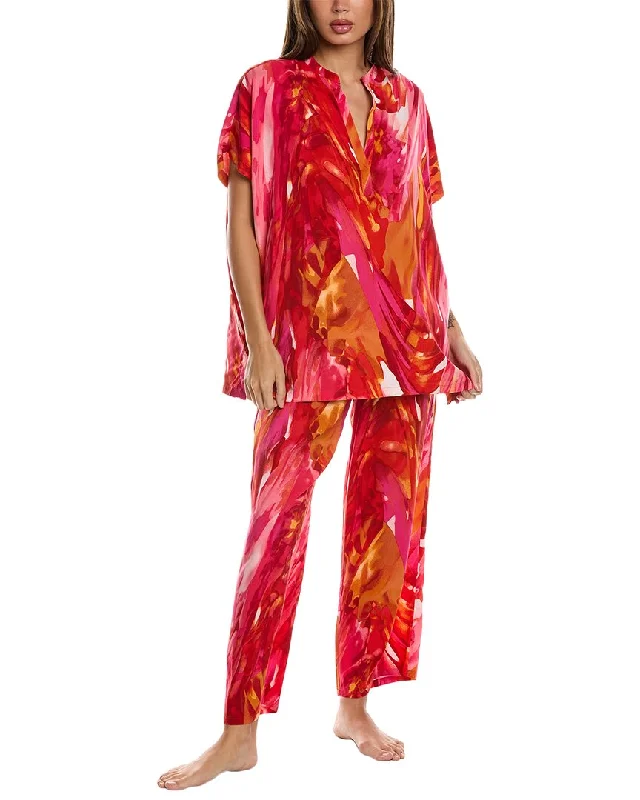 N Natori 2pc Paradise Pajama Pant Set