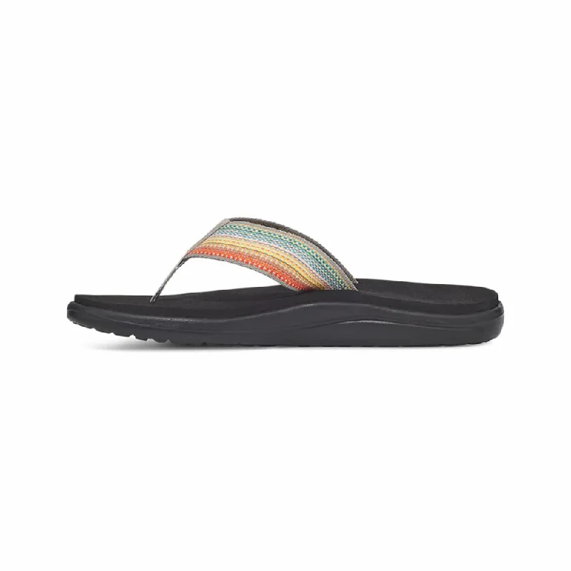 Teva  Women's Voya Flip Antiguous Grey Multi M